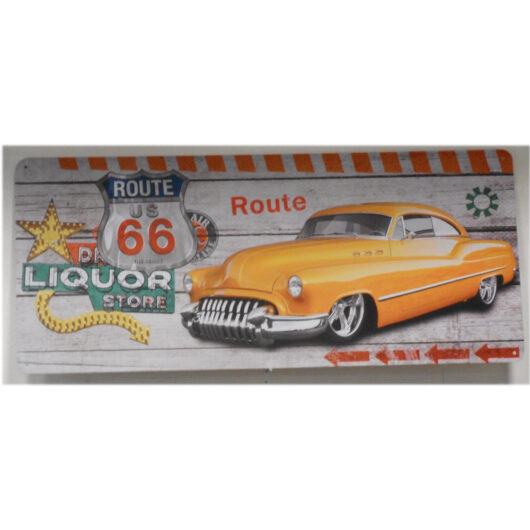 Route US 66 Buick ( 46x20 cm )