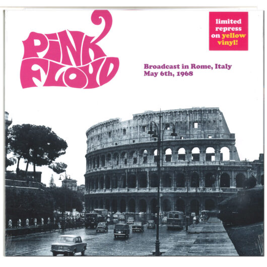 LP Pink Floyd - Bordcast In Rome Italy May 6th 1968 (Färgad Vinyl)