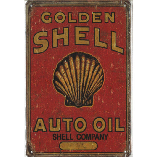 Shell Golden Auto Oil (20x30 cm)