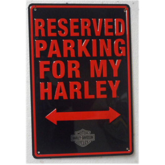 Harley-Davidson Reserved Parking (30x46 cm)