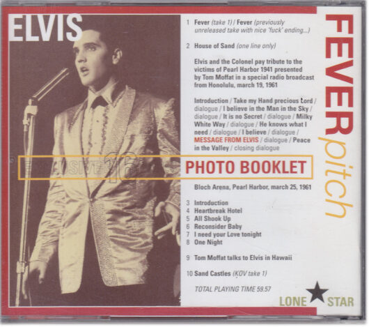 CD Elvis Presley Fever Pitch - Bild 2