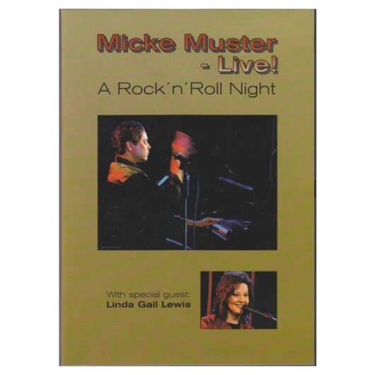 DVD Micke Muster Och Linda Gail Lewis - A Rock'n Roll Night