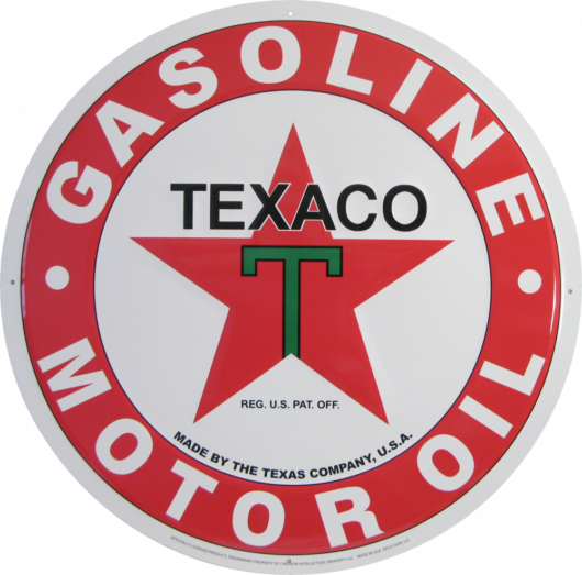 Texaco (Diameter ca 60 cm)