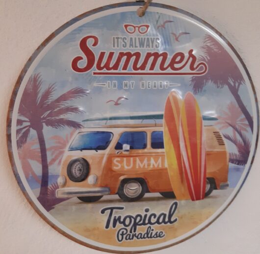 VW It's Always Summer In My Heart Tropical Paradise