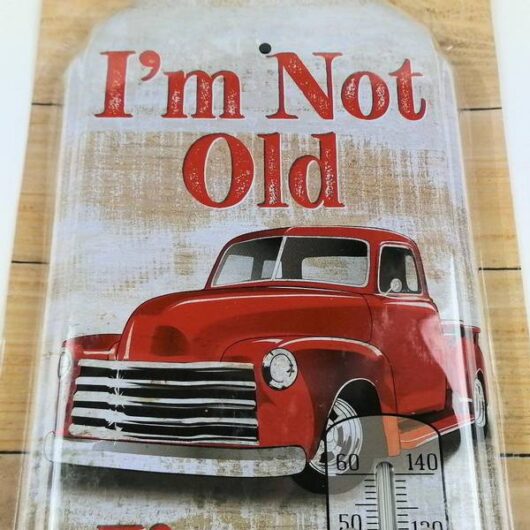 Termometer I'm Not Old - I'm Classic (44 x 13,3 cm. Djup 2 cm) - Bild 2