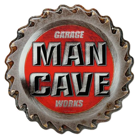 Man Cave Saw Blade (35,5 cm i diameter)