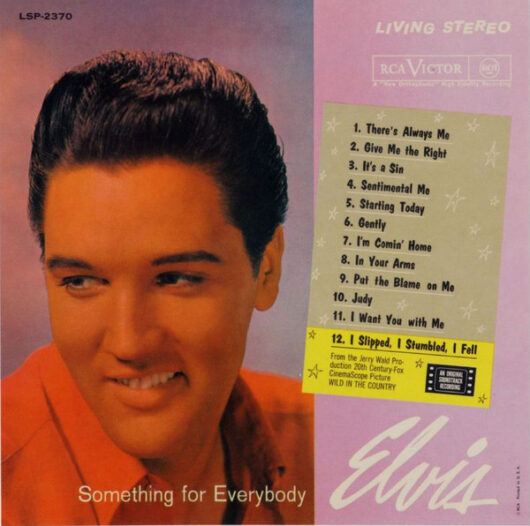 CD Elvis Presley Something For Everybody (Dubbel CD 7" format )(Follow That Dream Records)